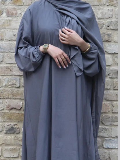 Robe Abaya Jilbab à Capuche pour Femme