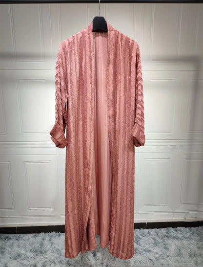 Abaya-Kimono musulman rétro: élégance et tradition pour l'Eid 2022