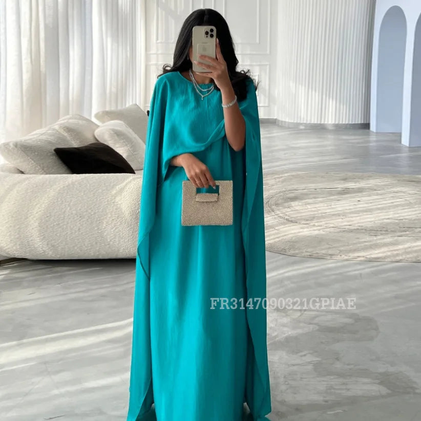 Abaya-Robe longue satin pour Ramadan: élégance et confort