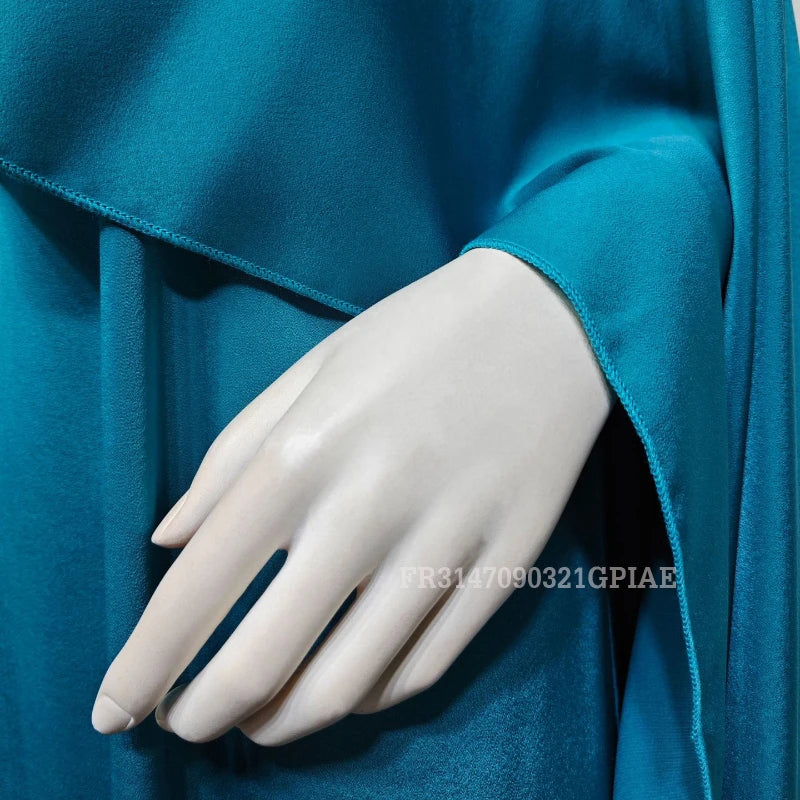 Abaya-Robe longue satin pour Ramadan: élégance et confort