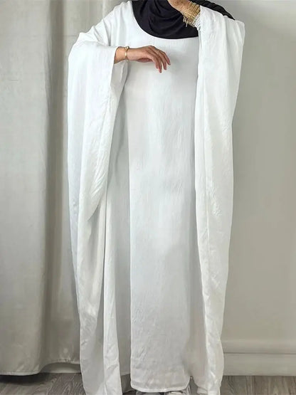 Abaya-Robe Maxi Coton et Lin Femme Musulmane