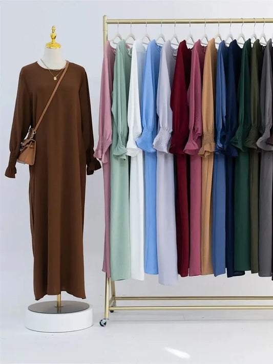 Abaya-Robe musulmane modeste pour femmes, Eid 2024