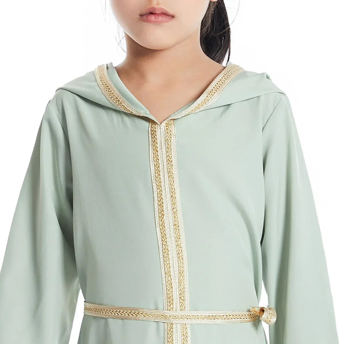 Robe longue enfant musulmane Aïd Ramadan Maroc Dubai Islam