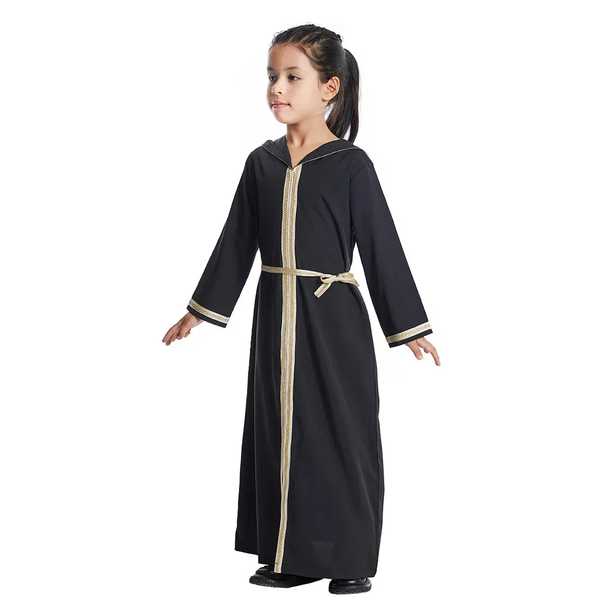 Robe longue enfant musulmane Aïd Ramadan Maroc Dubai Islam