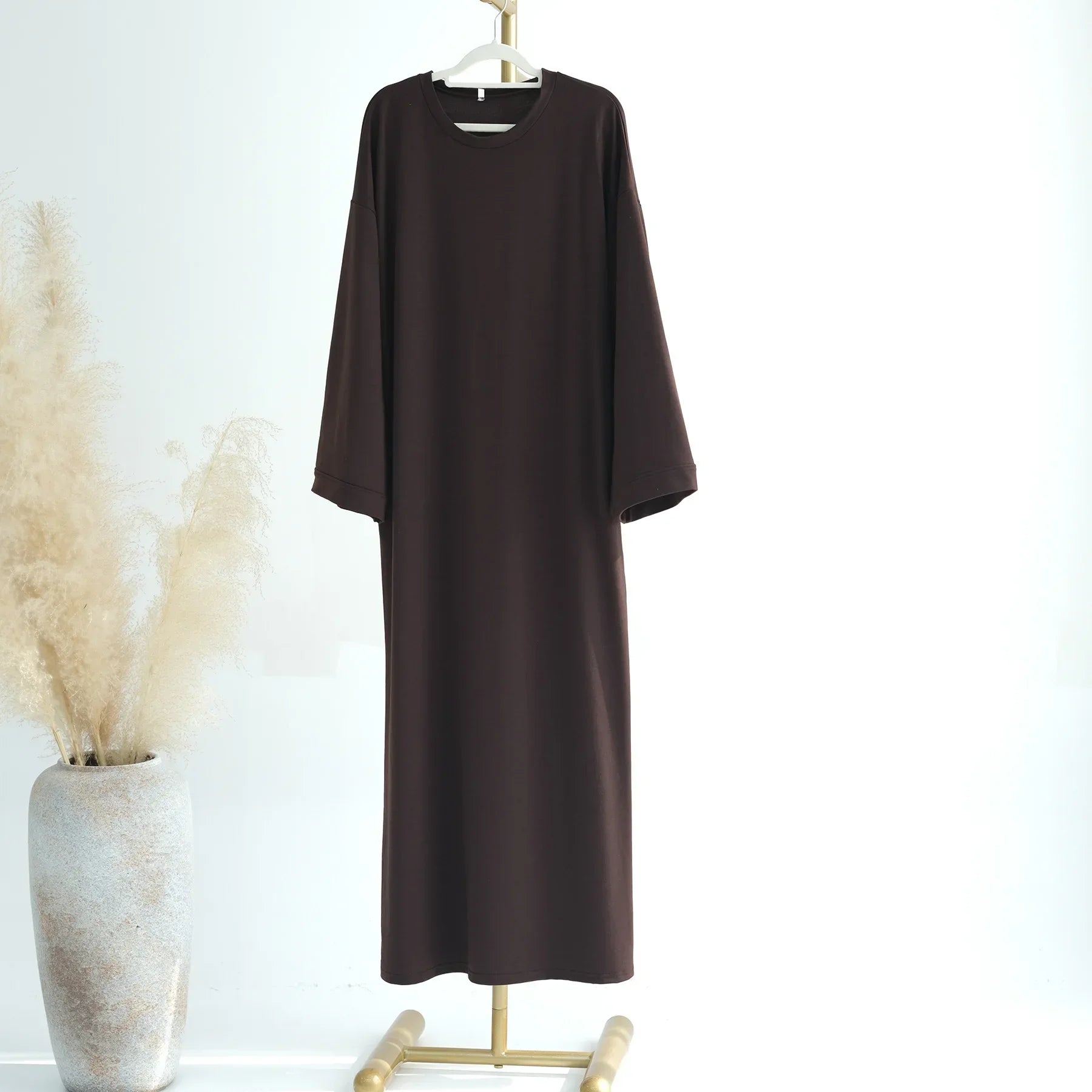 Abaya-Robe longue musulmane pour femmes: style décontracté Eid/Eid, Dubaï, Turquie