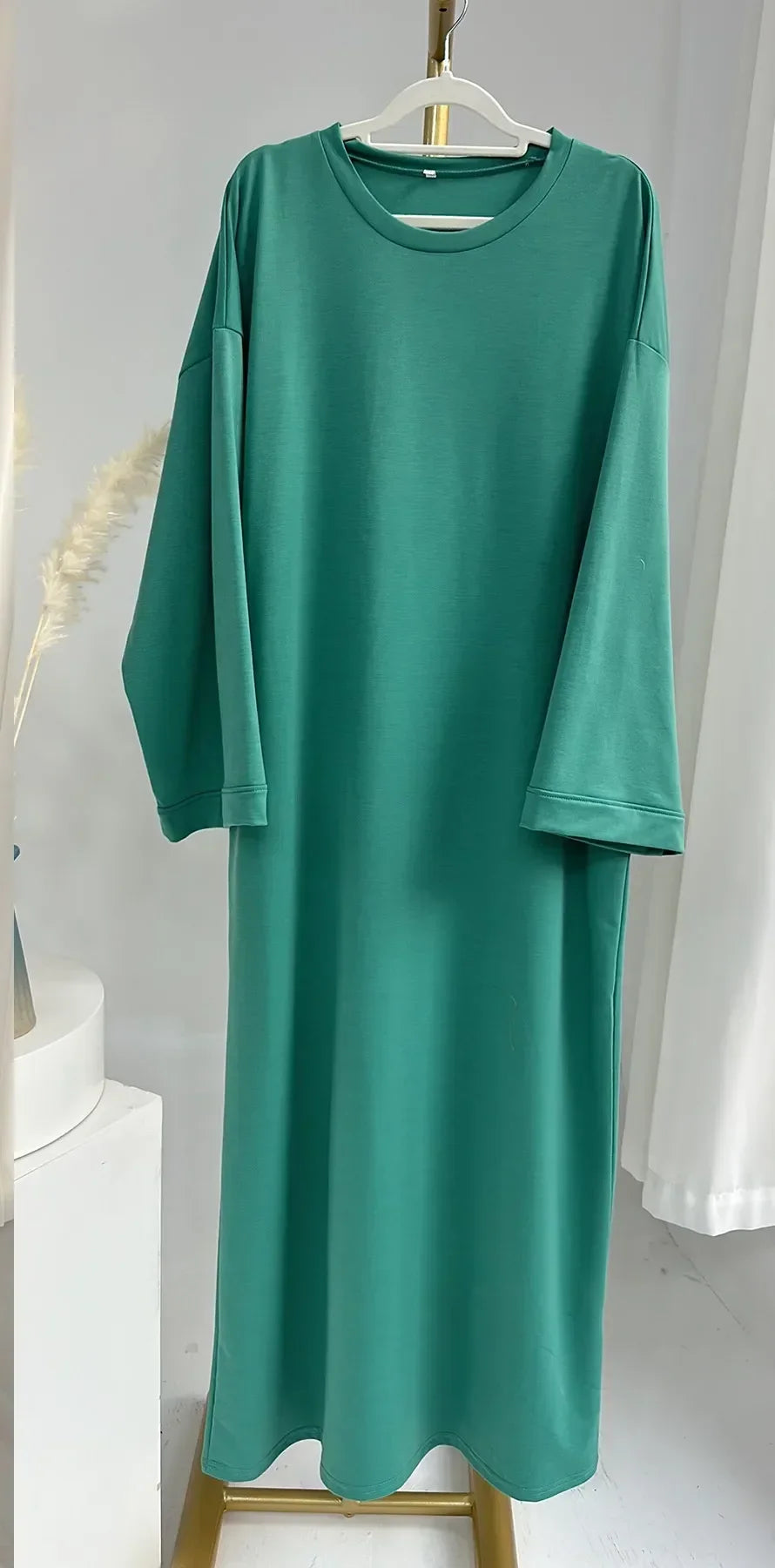 Abaya-Robe longue musulmane pour femmes: style décontracté Eid/Eid, Dubaï, Turquie