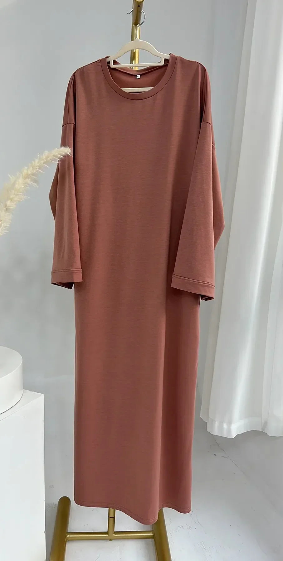 Abaya-Robe longue musulmane pour femmes: style décontracté Eid/Eid, Dubaï, Turquie