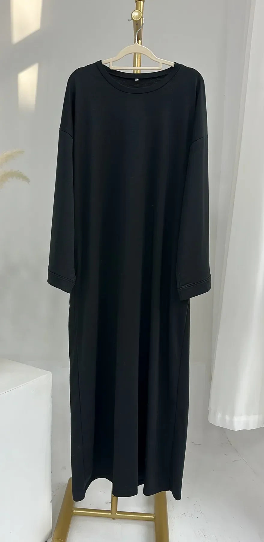 Abaya-Robe longue musulmane pour femmes: style décontracté Eid/Eid, Dubaï, Turquie