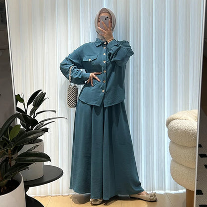 Abaya-Robe musulmane pour femmes, vêtements Dubai, grande taille