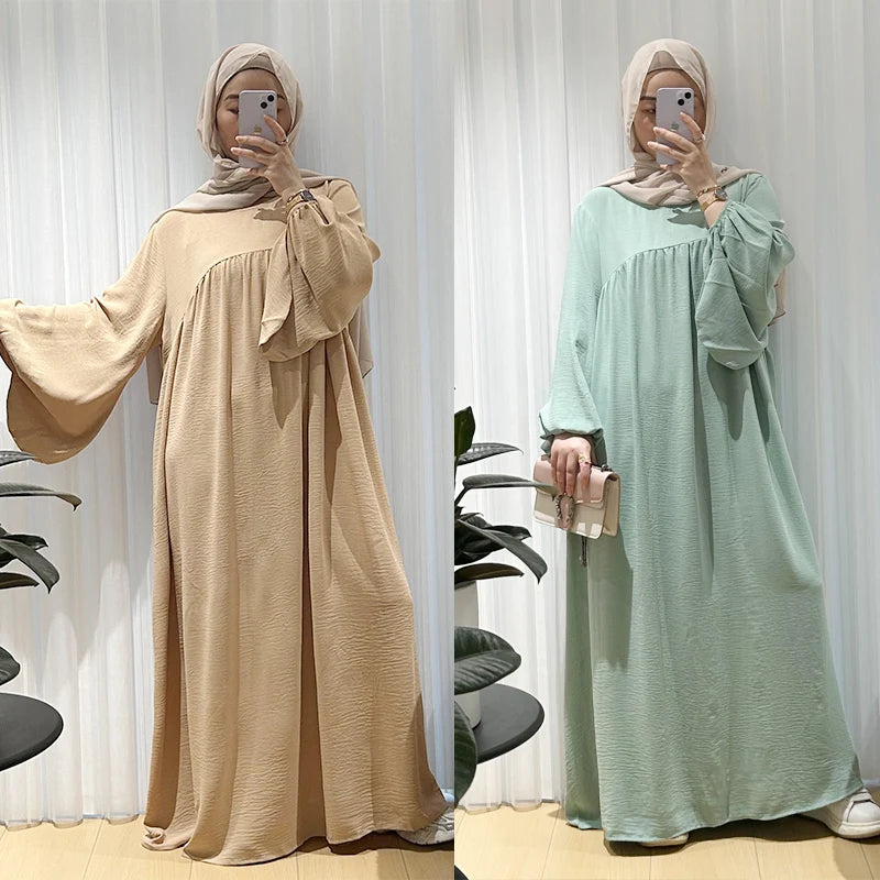 Abaya-Robe pour femmes musulmanes grande taille MU-225