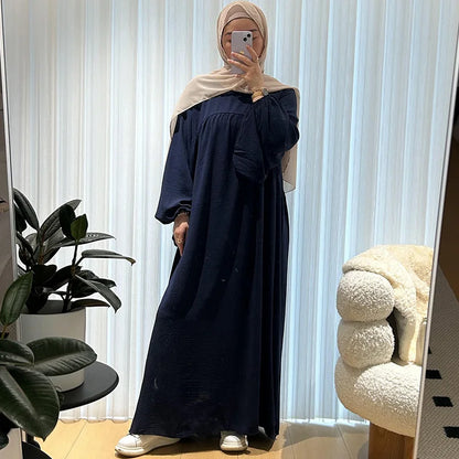 Abaya-Robe pour femmes musulmanes grande taille MU-225