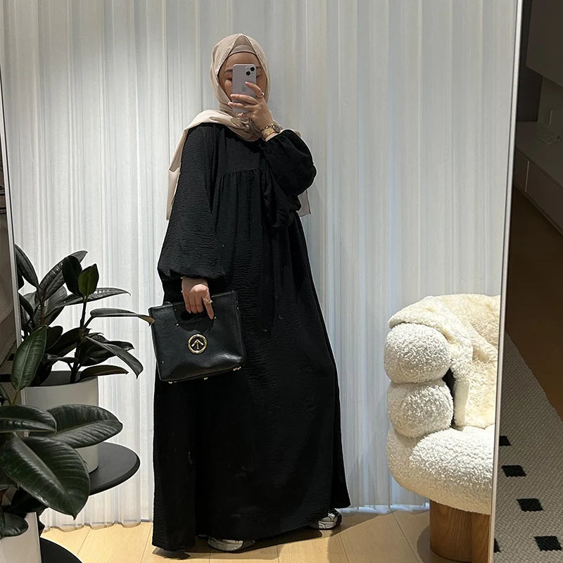 Abaya-Robe pour femmes musulmanes grande taille MU-225