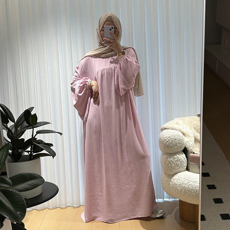 Abaya-Robe pour femmes musulmanes grande taille MU-225