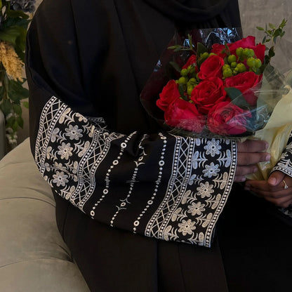 Robe hijab musulmane brodée pour femmes: élégance et confort