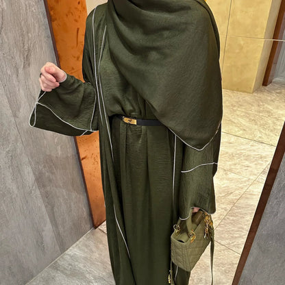 Ensemble Abaya et Hijab pour femmes - Tenue musulmane extravagante