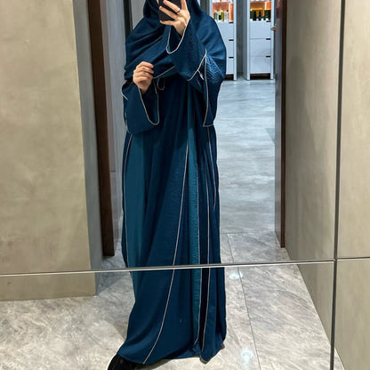 Ensemble Abaya et Hijab pour femmes - Tenue musulmane extravagante