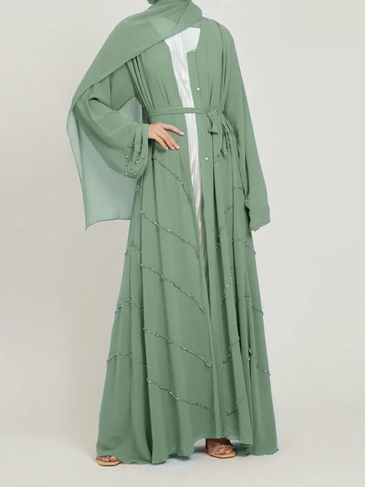 Robe longue et élégante pour femmes musulmanes