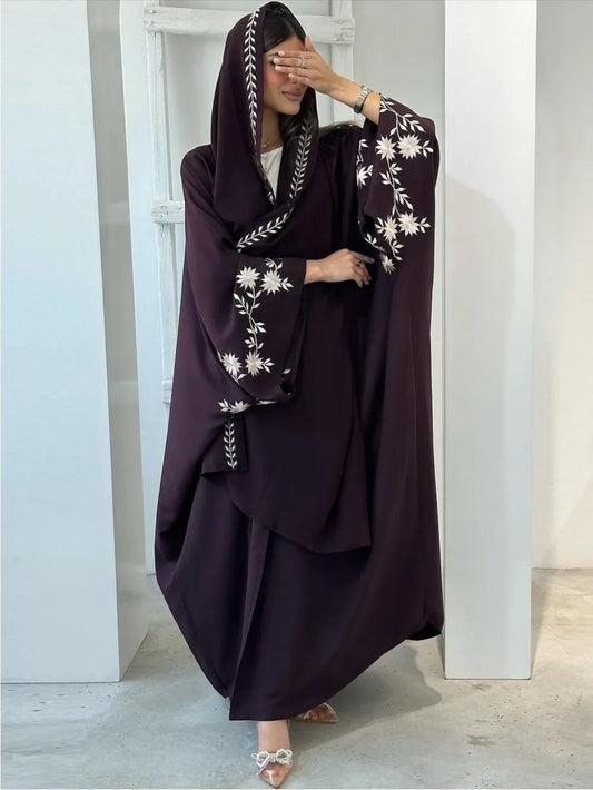 Mode arabe tendance: Robes Abaya, Caftan et Cardigans brodés