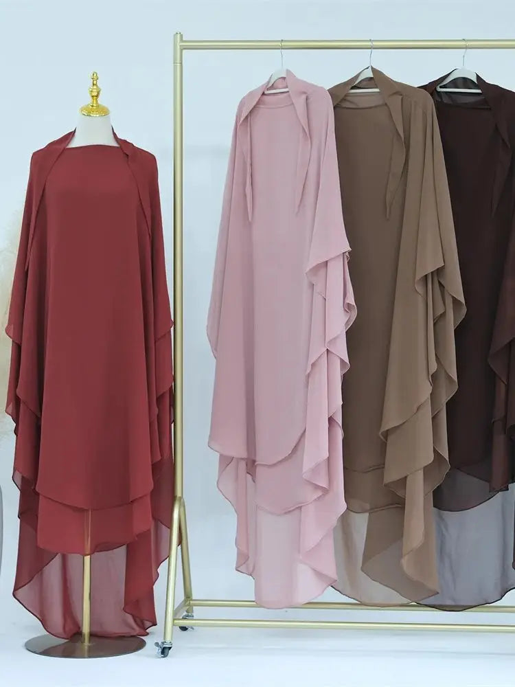 Abaya islamique pour femmes: vêtements de prière et hijab tendance