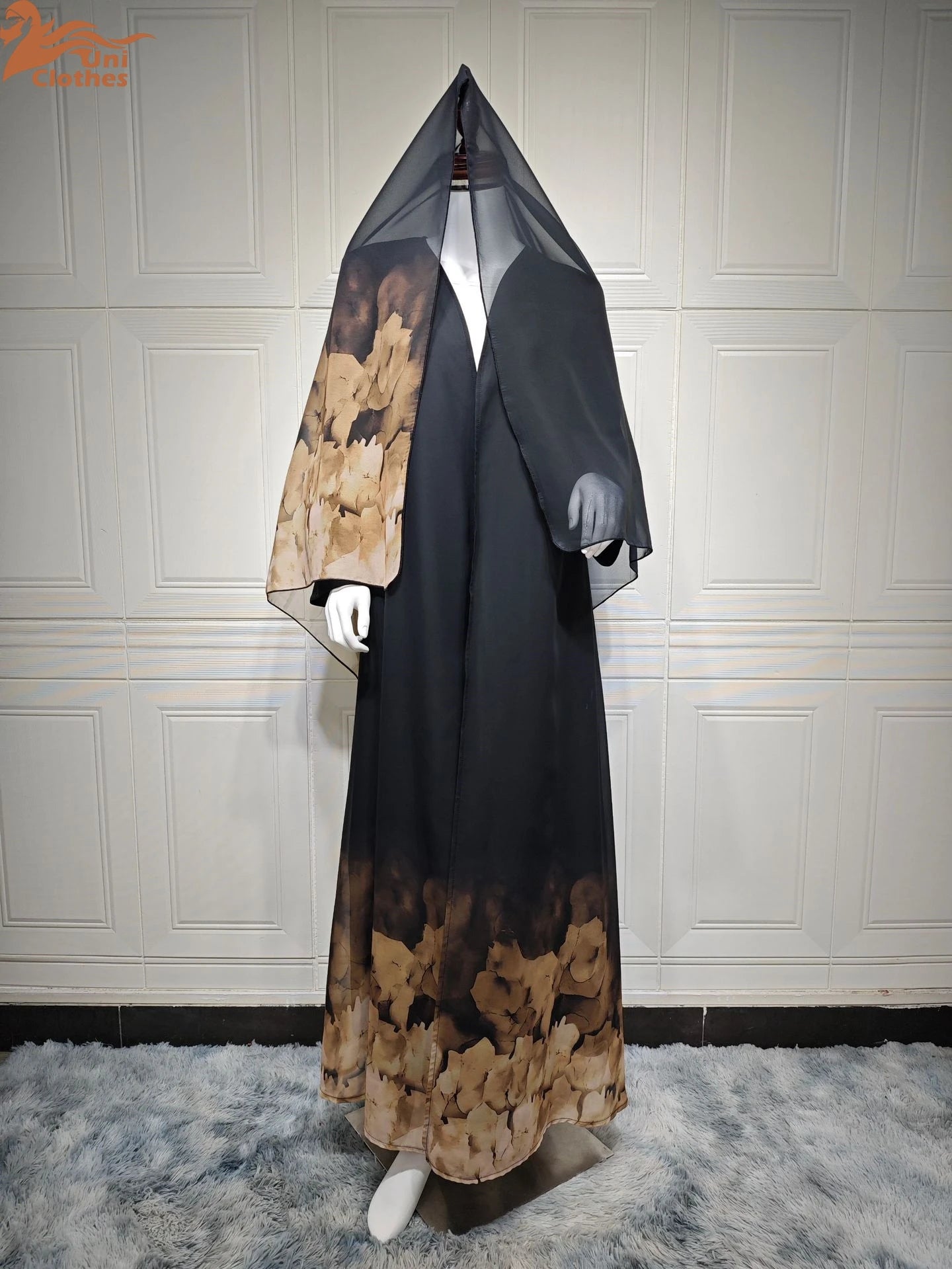 Robe Abaya Djellaba de Luxe Caftan Africain Dubaï MQ133