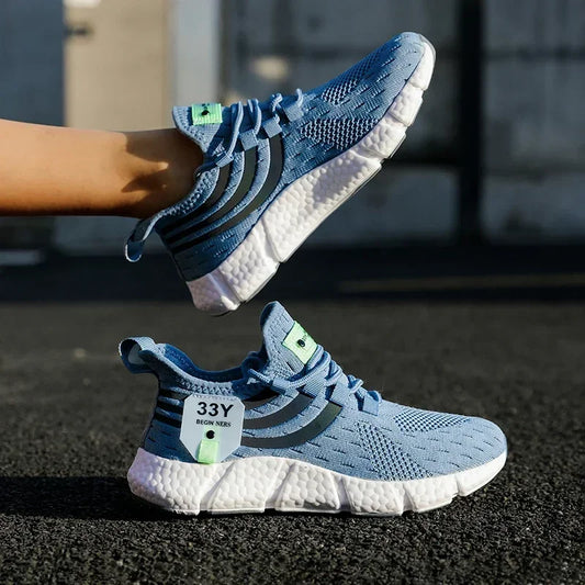 Baskets légères pour femmes, chaussures de sport respirantes