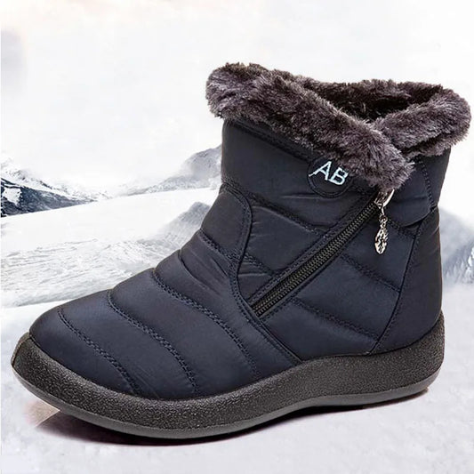 Chaussures d'hiver pour femmes, confort thermique et style urbain.