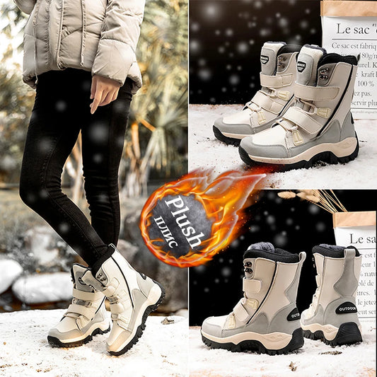 Bottes de neige peluche épaisses femmes 2024