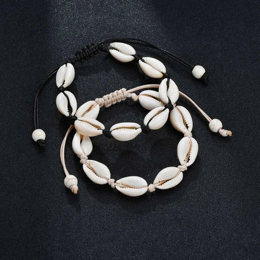 Bracelet coquillage perlé pour femme: tendance été 2022!