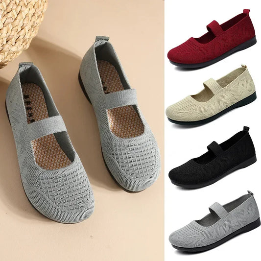 Chaussures Plates Femme, Baskets Décontractées Confortables