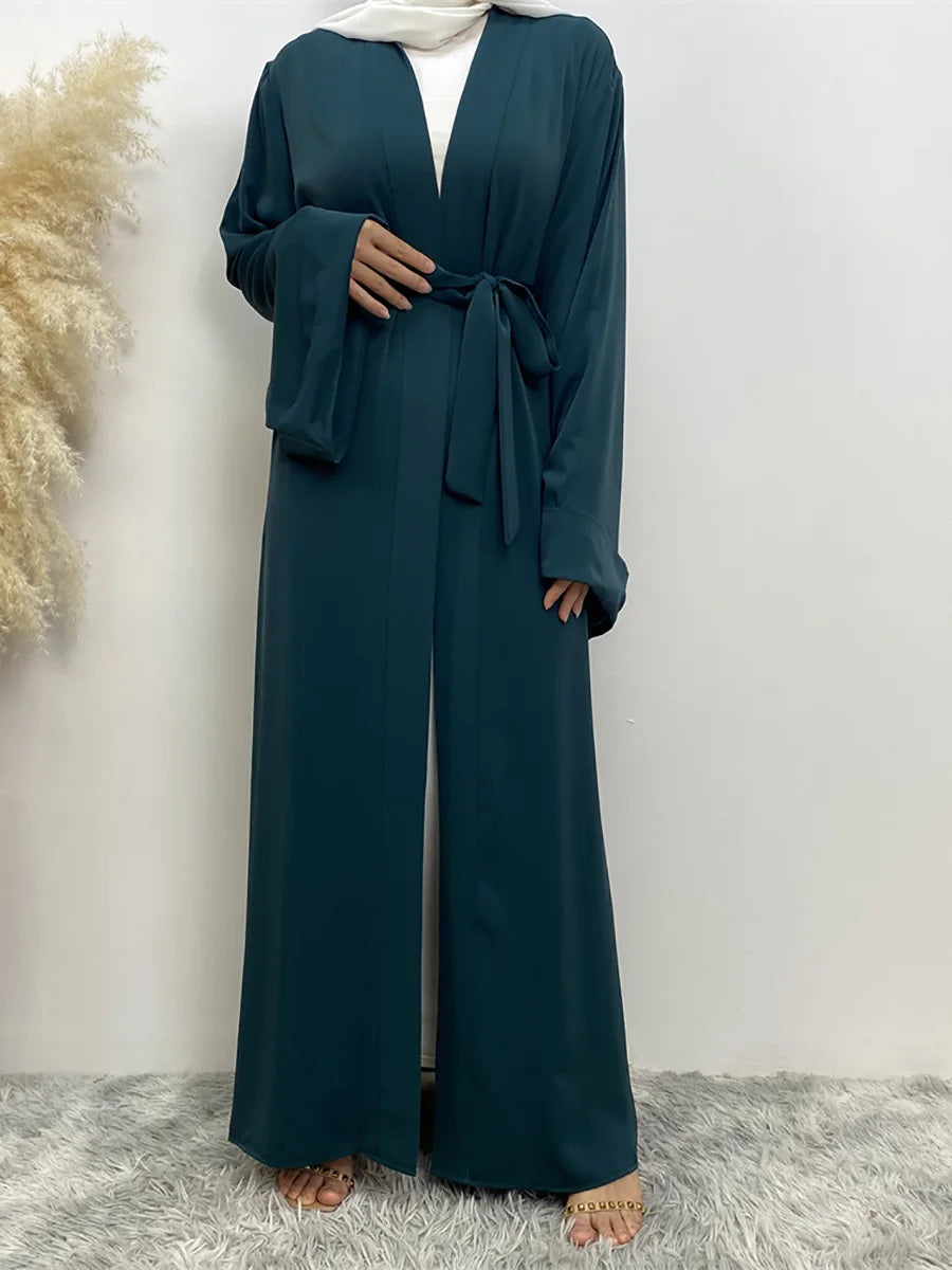 Abaya Dubai Turquie Kaftan Kimono Robe Modeste Caftan Vêtementsislamiques