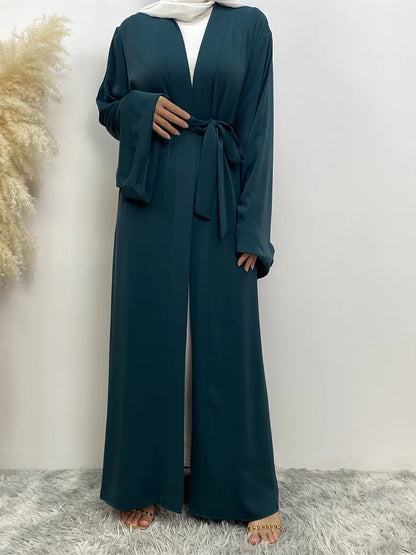 Abaya Dubai Turquie Kaftan Kimono Robe Modeste Caftan Vêtementsislamiques