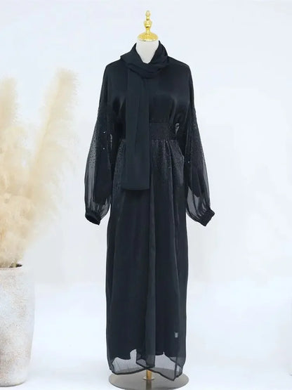 Ensemble féminin pour Ramadan, Abaya Dubai, robes islamiques, caftan et kimono