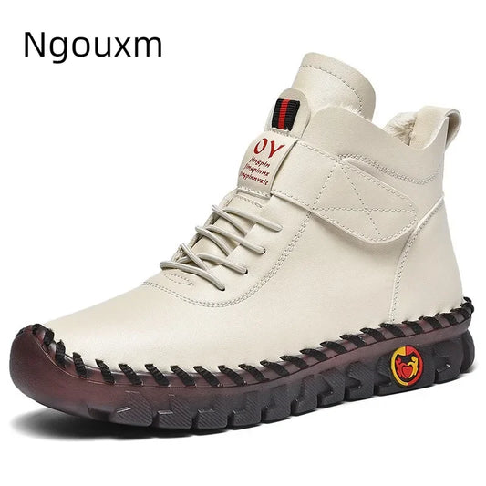 Bottes d'hiver pour femmes, douces et confortables - Ngouxm