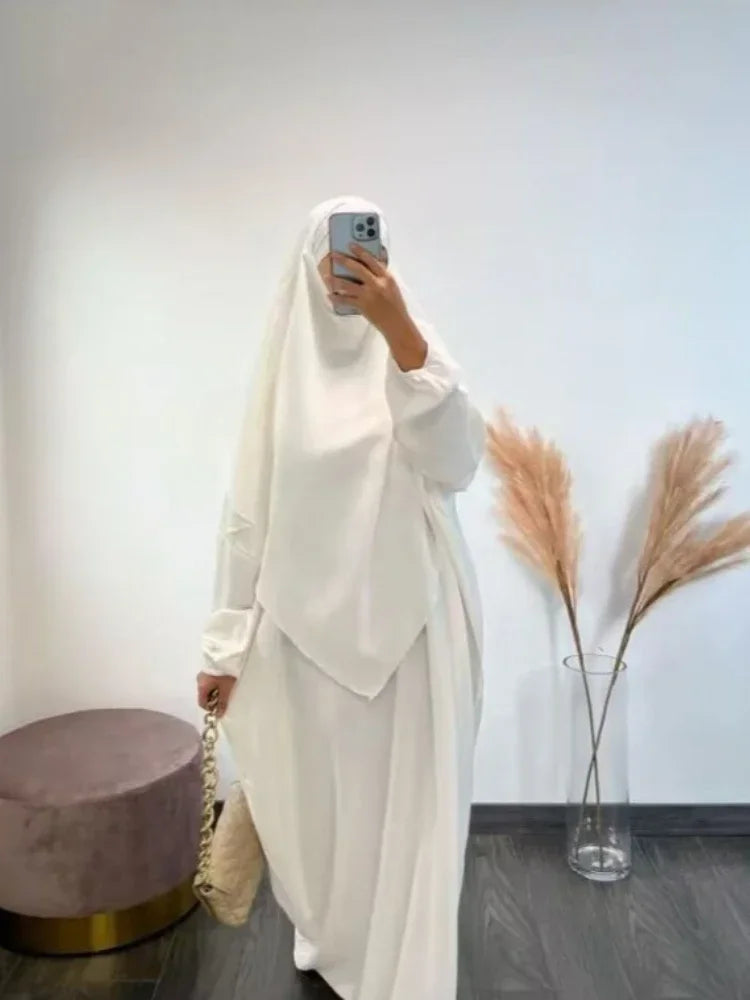 Robe Abaya Musulmane Hijab Ramadan 2024