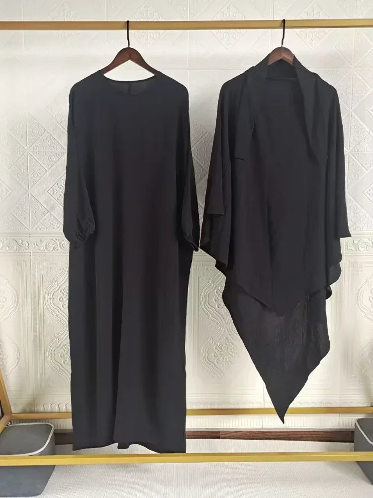 Robe Abaya Musulmane Hijab Ramadan 2024