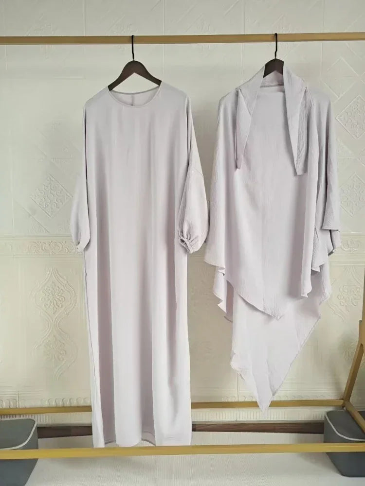 Robe Abaya Musulmane Hijab Ramadan 2024