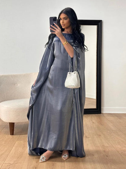 Robe Abaya musulmane pour femmes, robe de soirée saoudienne, Maxi Ramadan - Élégance et style pour Eid 2024