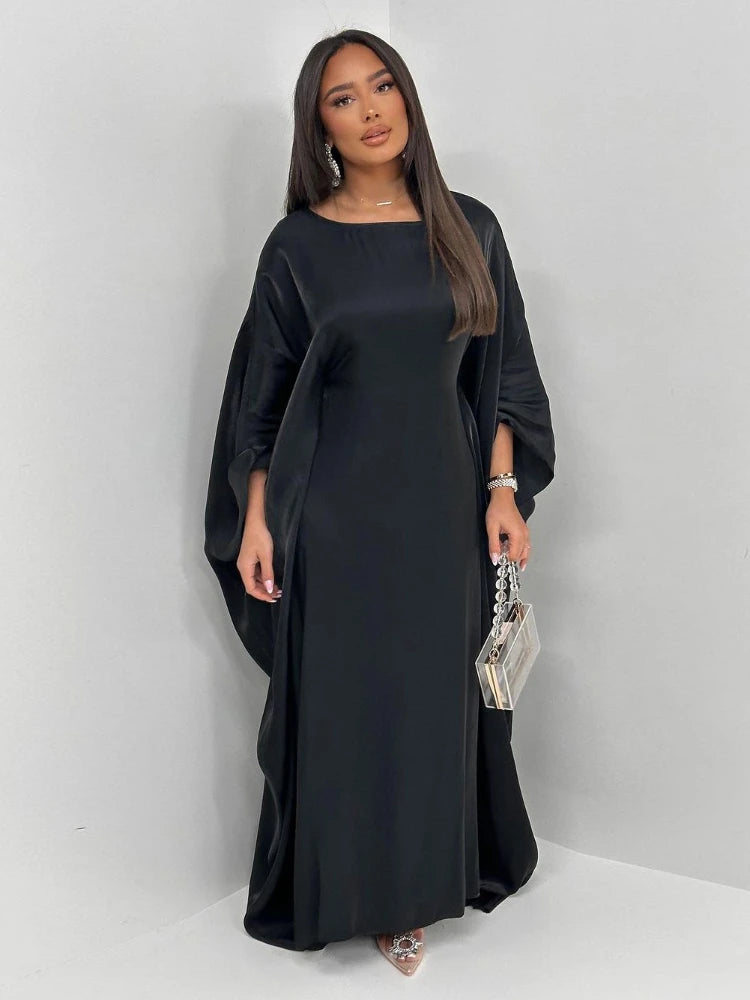 Robe Abaya musulmane pour femmes, robe de soirée saoudienne, Maxi Ramadan - Élégance et style pour Eid 2024