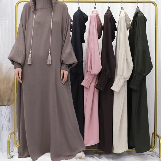 Robe Musulmane Capuche Femme – Confort et Élégance Été 2024