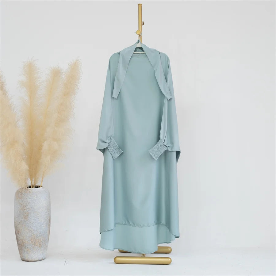 Robes de prière musulmanes pour filles, 10 couleurs, Abaya Eid Ramadan jilbab - SEO optimisé