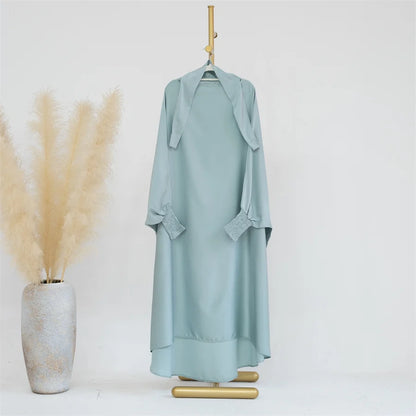 Robes de prière musulmanes pour filles, 10 couleurs, Abaya Eid Ramadan jilbab - SEO optimisé