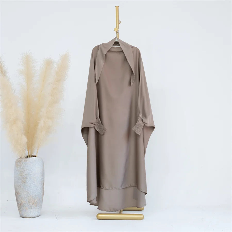 Robes de prière musulmanes pour filles, 10 couleurs, Abaya Eid Ramadan jilbab - SEO optimisé