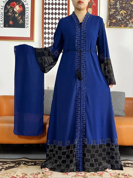 Robes élégantes en mousseline de soie pour femmes, tenues de fête haut de gamme.