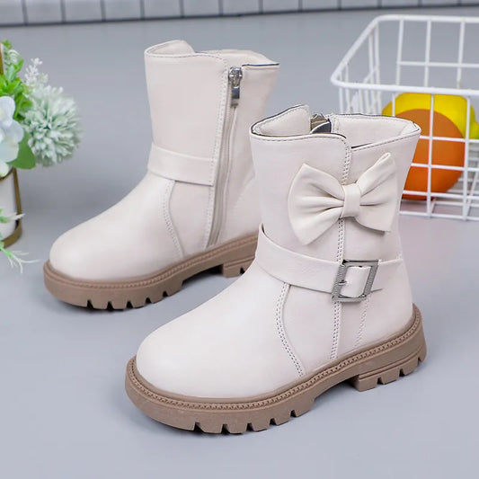 Bottes pour Filles avec Nœud