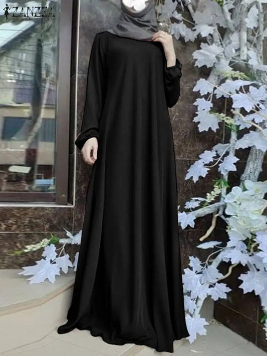 Abaya Turque Mode Musulmane - Robe Longue pour Femmes - Tenue Islamique pour Ramadan