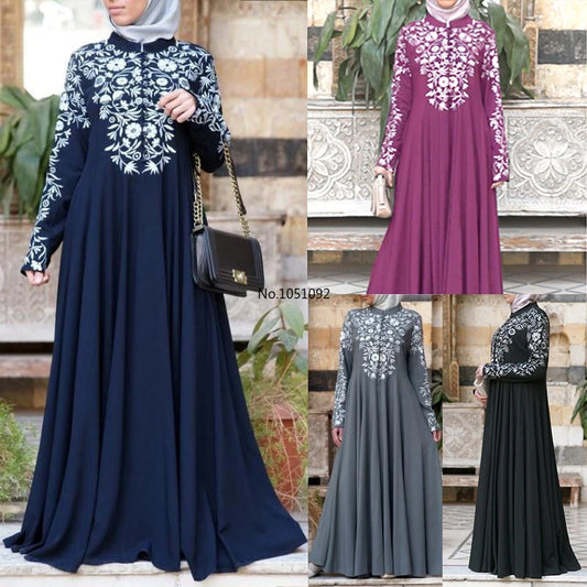 Abayas Kimono et Robes Imprimées Arabes - Vêtements Islamiques Shopify